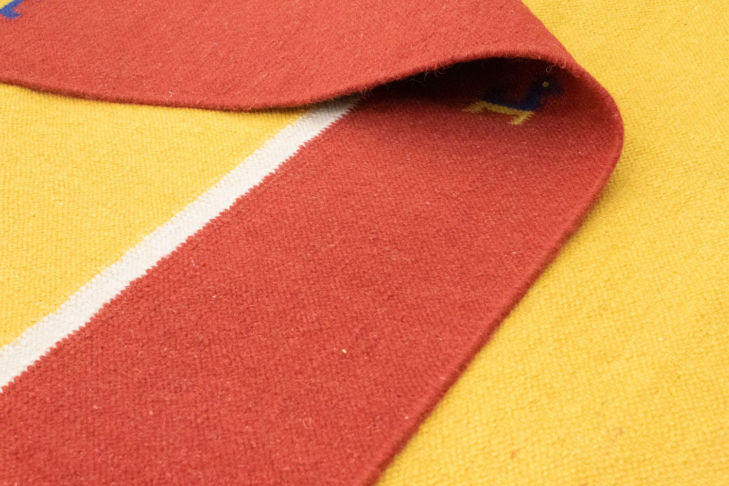 Tapis Kelim - Tendance - 300 x 200 cm - jaune
