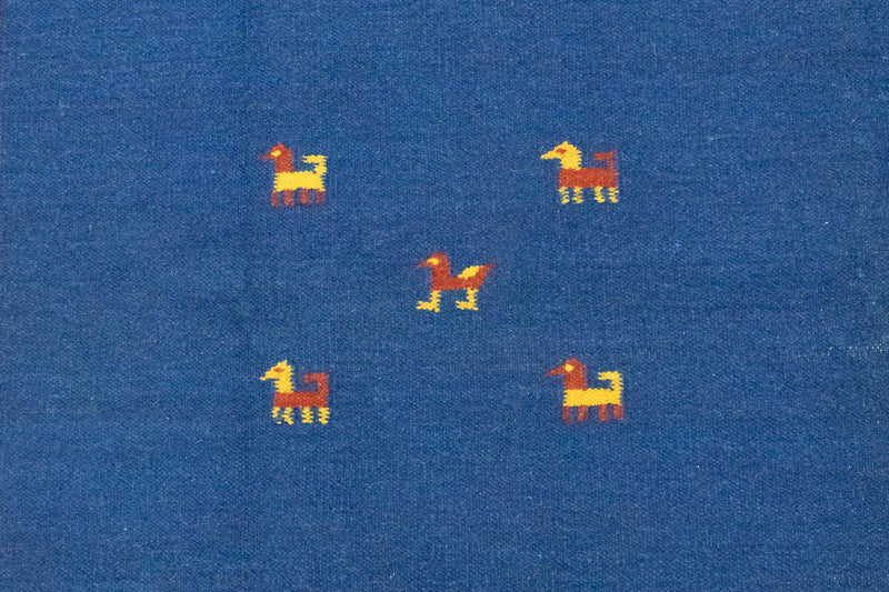 Tapis Kelim - Tendance - 300 x 200 cm - bleu