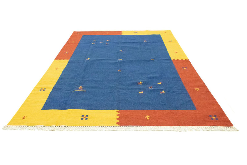 Tapis Kelim - Tendance - 300 x 200 cm - bleu