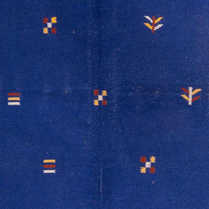 Tapis Kelim - Tendance - 240 x 170 cm - bleu foncé
