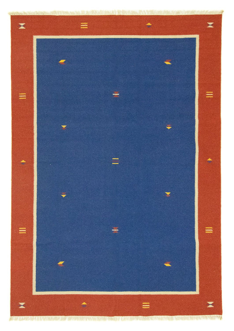 Tapis Kelim - Tendance - 300 x 200 cm - bleu