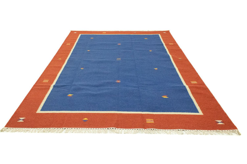 Tapis Kelim - Tendance - 300 x 200 cm - bleu