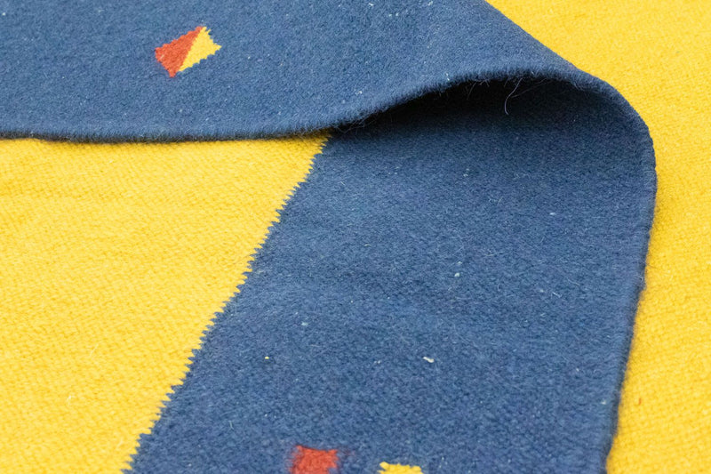 Tapis Kelim - Tendance - 300 x 200 cm - jaune