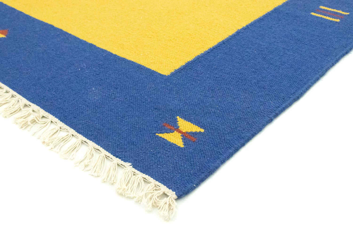 Tapis Kelim - Tendance - 300 x 200 cm - jaune