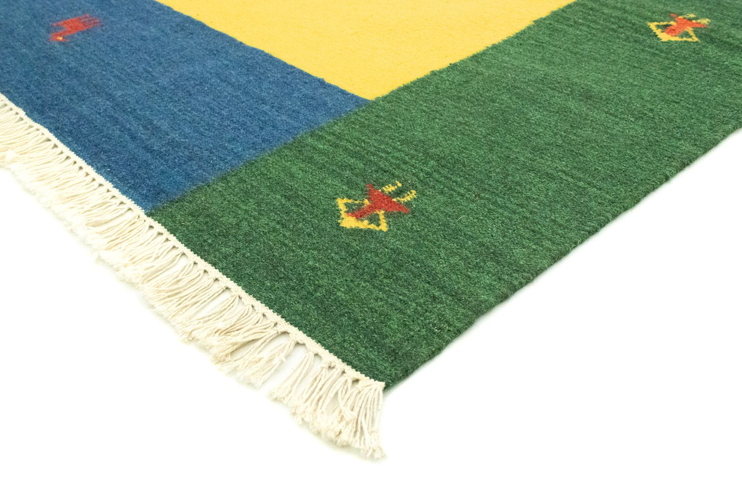 Tapis Kelim - Tendance - 300 x 200 cm - jaune