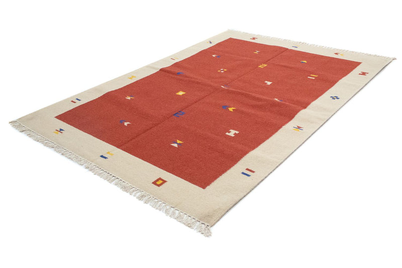 Tapis Kelim - Tendance - 240 x 170 cm - rouille