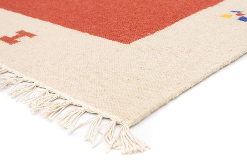 Tapis Kelim - Tendance - 240 x 170 cm - rouille