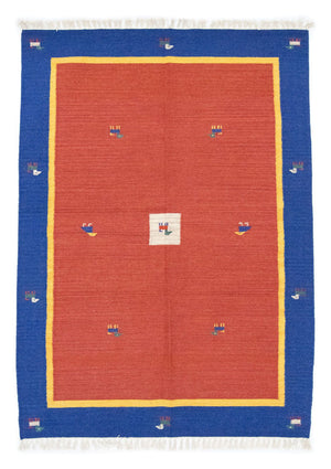Kelim Teppich - Trendy 200 x 140 cm - orange