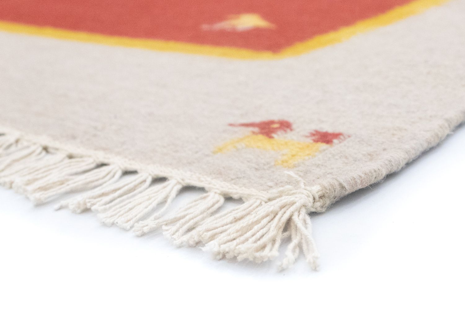 Tapis Kelim - Tendance - 200 x 140 cm - rouge