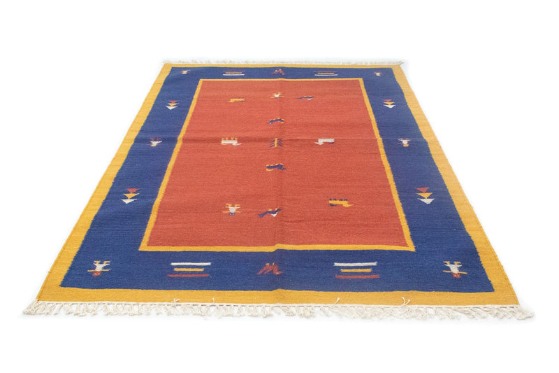 Tapis Kelim - Tendance - 200 x 140 cm - orange