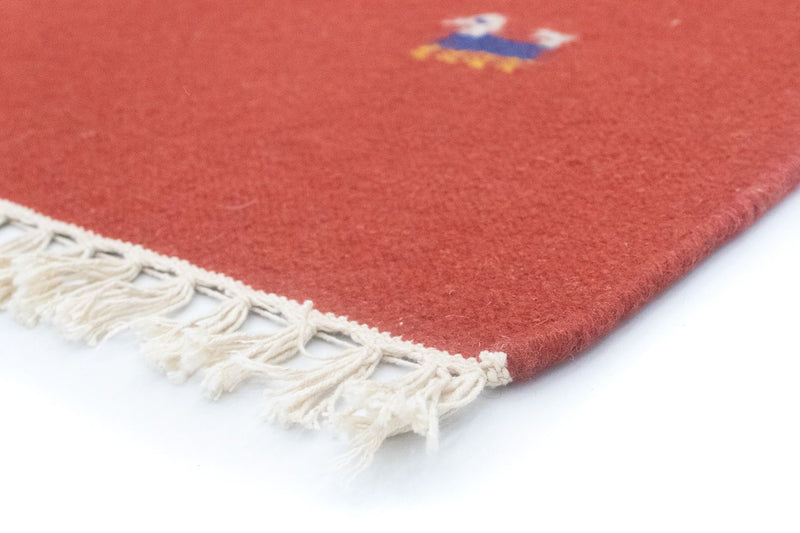 Tapis Kelim - Tendance - 200 x 140 cm - rouge