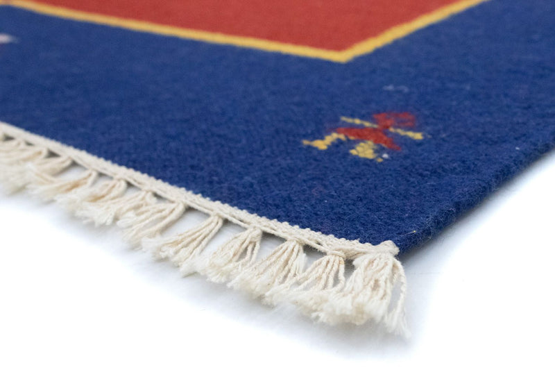 Tapis Kelim - Tendance - 200 x 140 cm - rouge