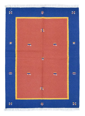 Tapis Kelim - Tendance - 200 x 140 cm - rouge