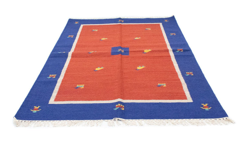 Tapis Kelim - Tendance - 200 x 140 cm - rouge