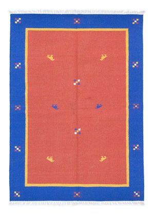 Tapis Kelim - Tendance - 200 x 140 cm - orange