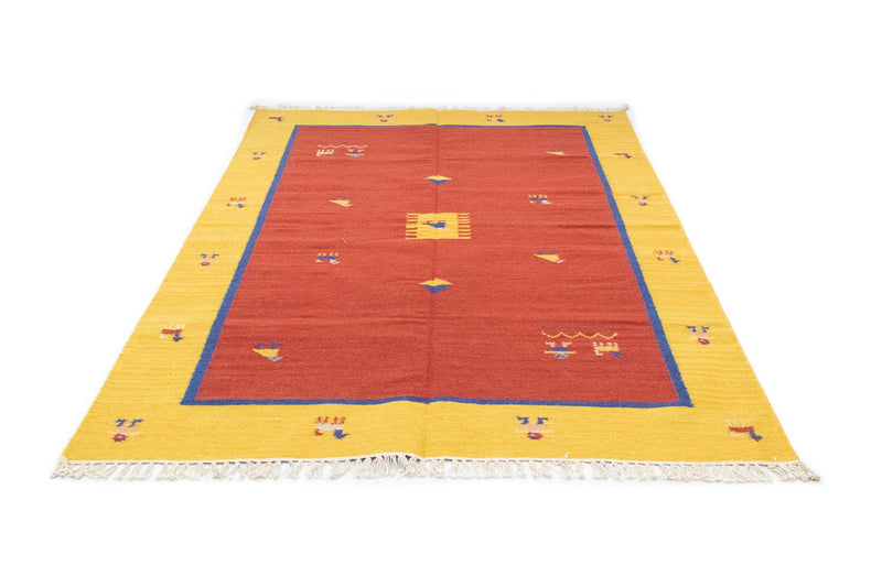 Tapis Kelim - Tendance - 200 x 140 cm - orange