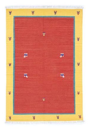 Tapis Kelim - Tendance - 200 x 140 cm - rouge