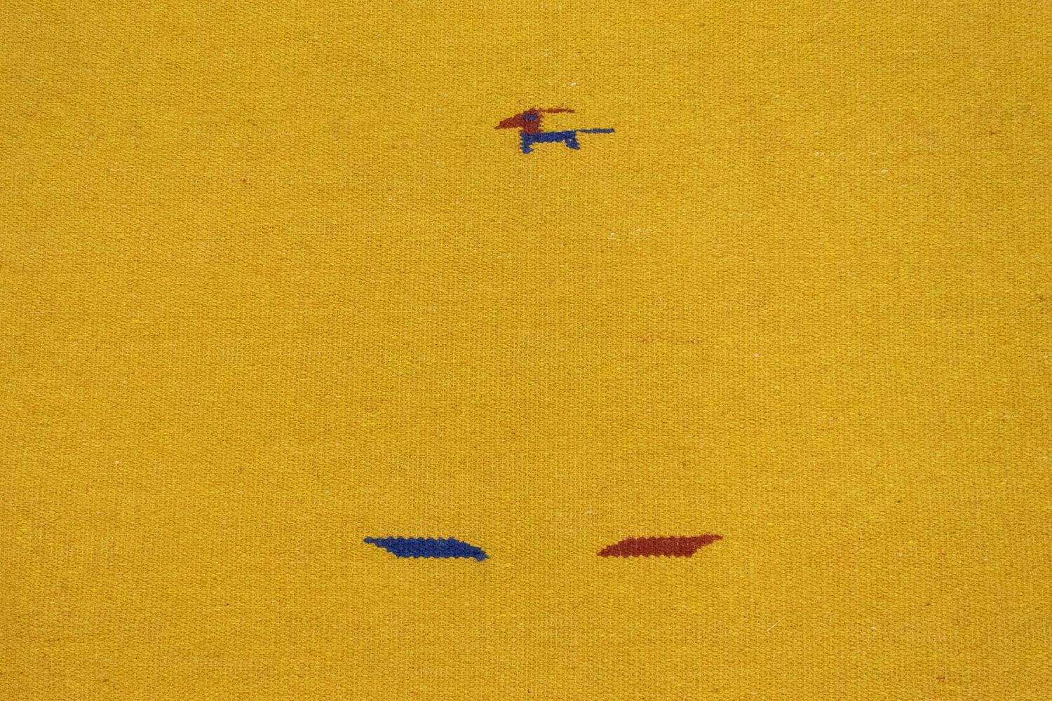 Tapis Kelim - Tendance - 180 x 120 cm - jaune