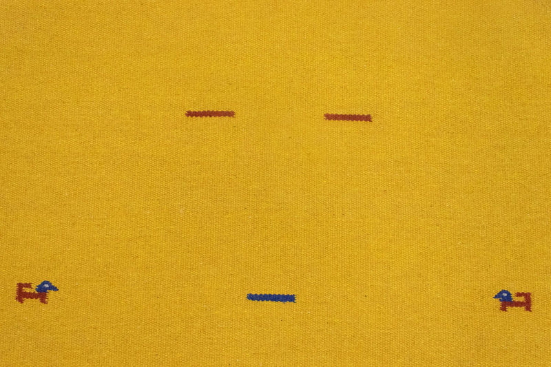 Tapis Kelim - Tendance - 180 x 120 cm - jaune