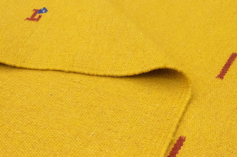 Tapis Kelim - Tendance - 180 x 120 cm - jaune
