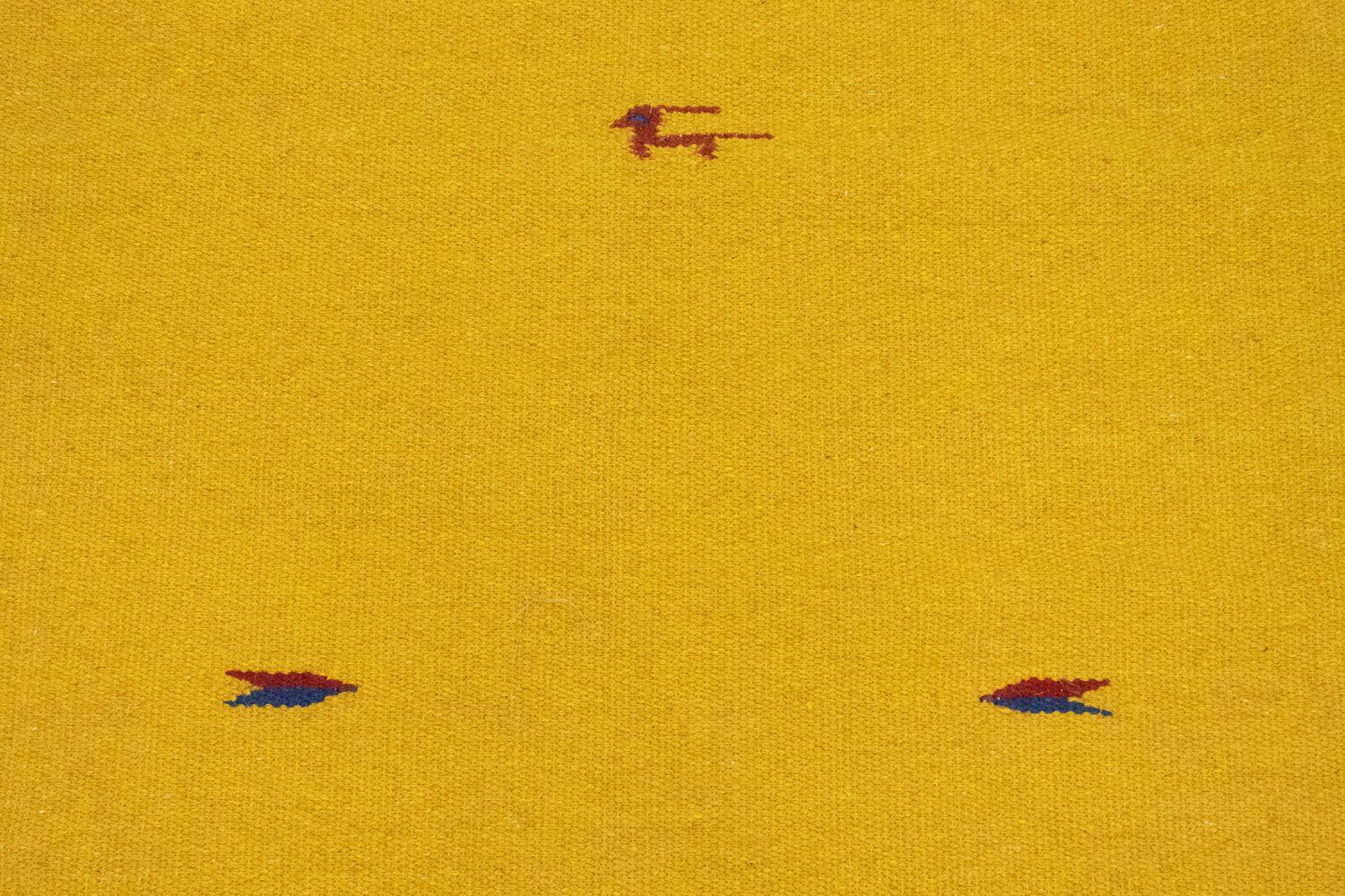 Tapis Kelim - Tendance - 180 x 120 cm - jaune