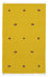Tapis Kelim - Tendance - 180 x 120 cm - jaune
