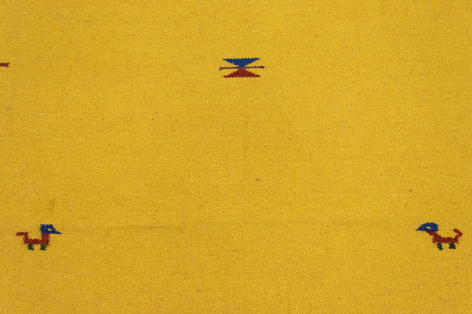 Tapis Kelim - Tendance - 180 x 120 cm - jaune