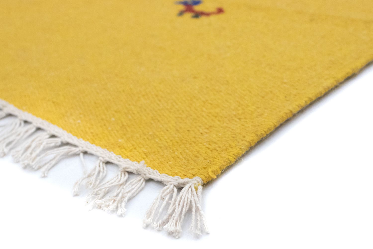 Tapis Kelim - Tendance - 180 x 120 cm - jaune