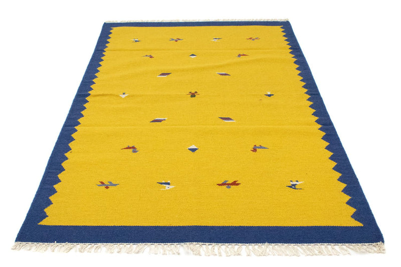 Tapis Kelim - Tendance - 180 x 120 cm - jaune