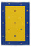 Tapis Kelim - Tendance - 180 x 120 cm - jaune