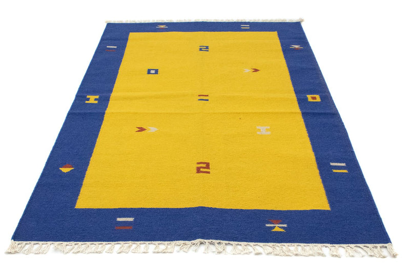 Tapis Kelim - Tendance - 180 x 120 cm - jaune