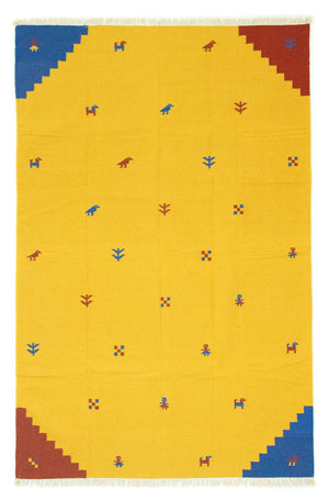 Tapis Kelim - Tendance - 300 x 200 cm - jaune