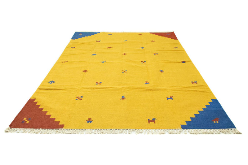 Tapis Kelim - Tendance - 300 x 200 cm - jaune