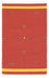 Kelim Teppich - Trendy 180 x 120 cm - rot