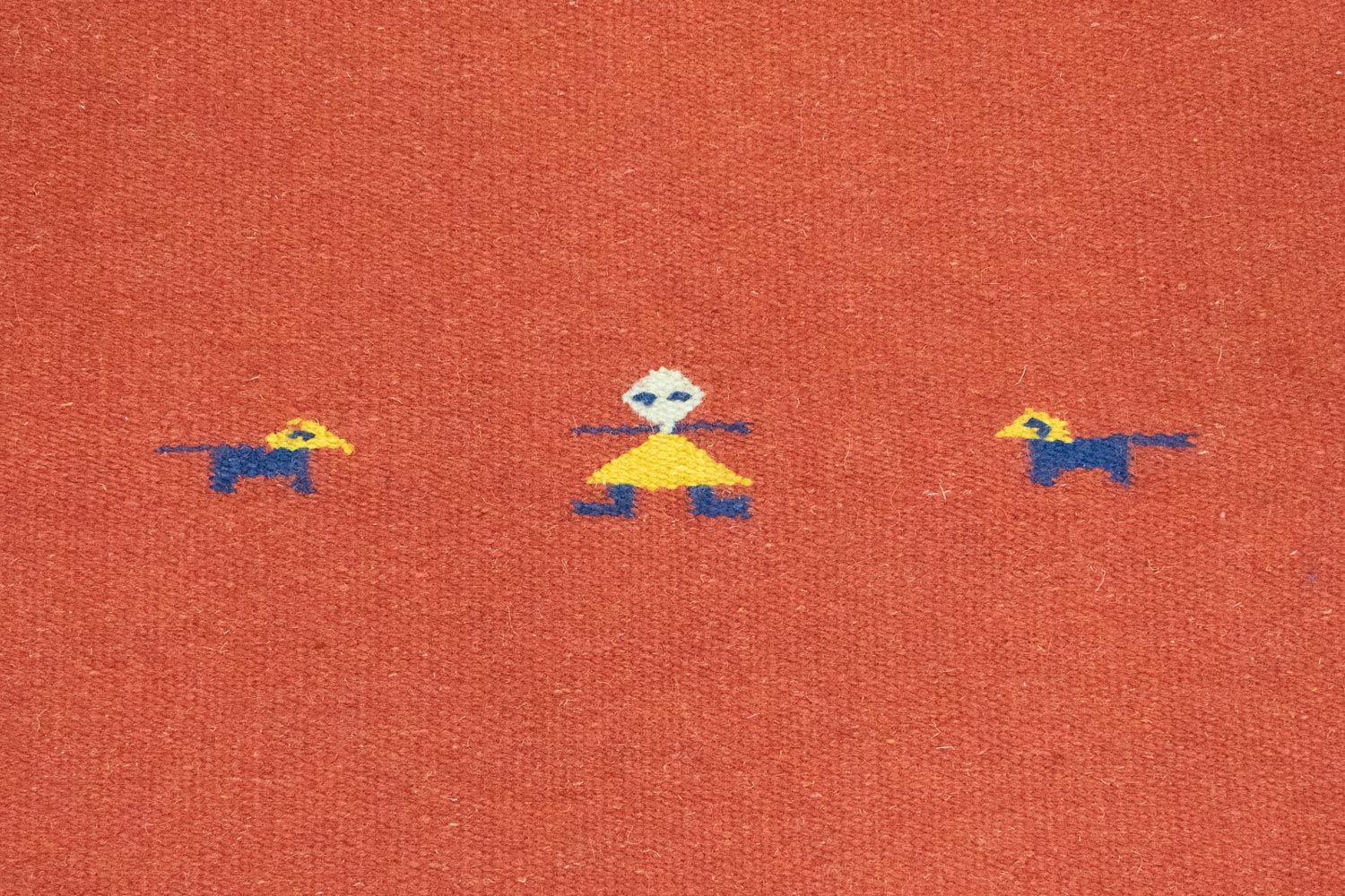Kelim Teppich - Trendy 180 x 120 cm - rot
