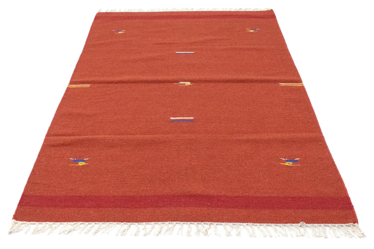 Tapis Kelim - Tendance - 180 x 120 cm - rouge