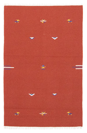 Tapis Kelim - Tendance - 180 x 120 cm - rouge