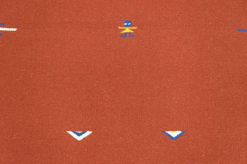 Tapis Kelim - Tendance - 180 x 120 cm - rouge