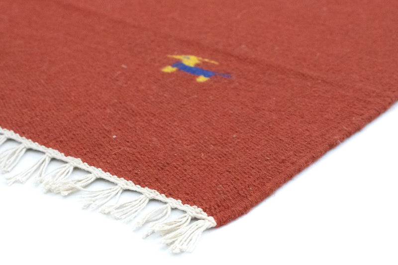 Tapis Kelim - Tendance - 180 x 120 cm - rouge