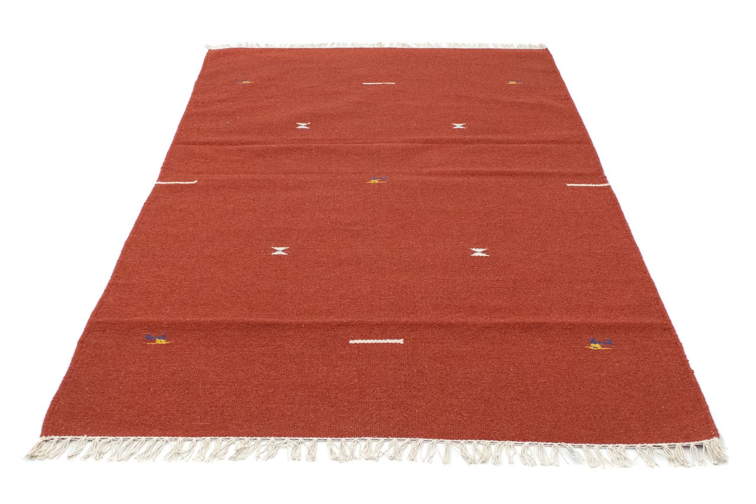 Tapis Kelim - Tendance - 180 x 120 cm - rouge