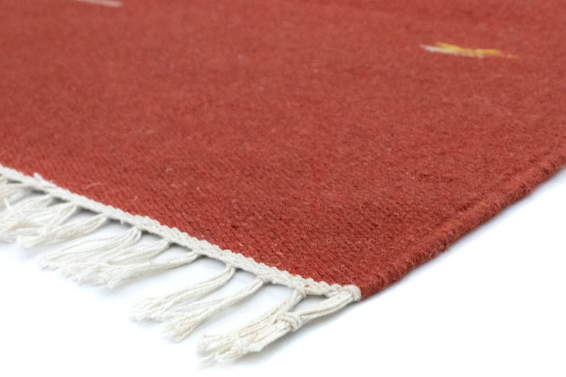 Tapis Kelim - Tendance - 180 x 120 cm - rouge