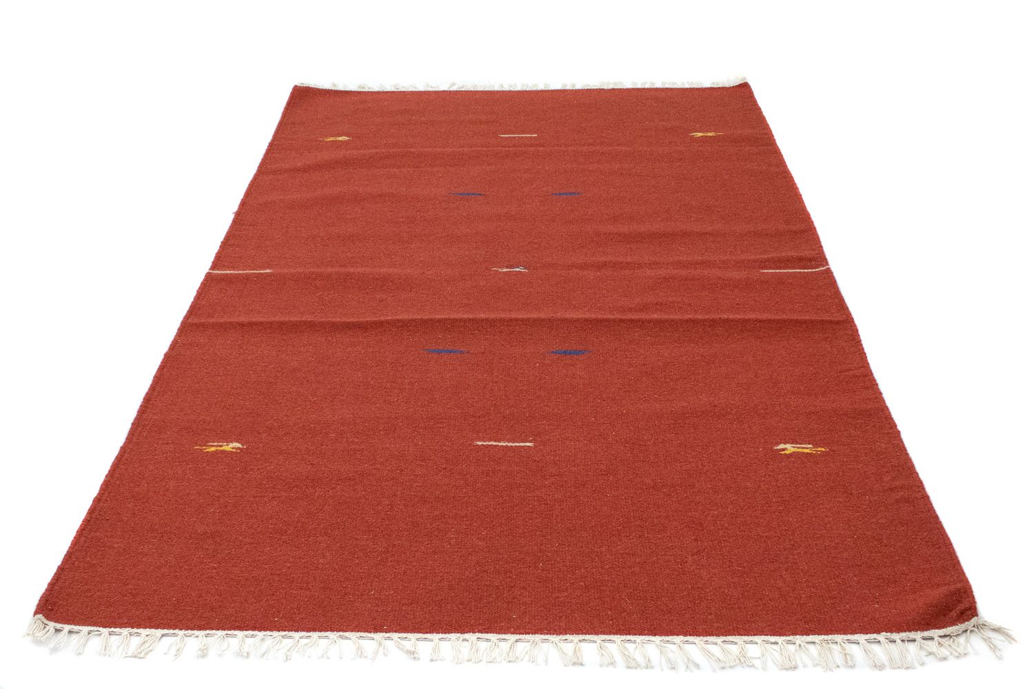 Tapis Kelim - Tendance - 180 x 120 cm - rouge