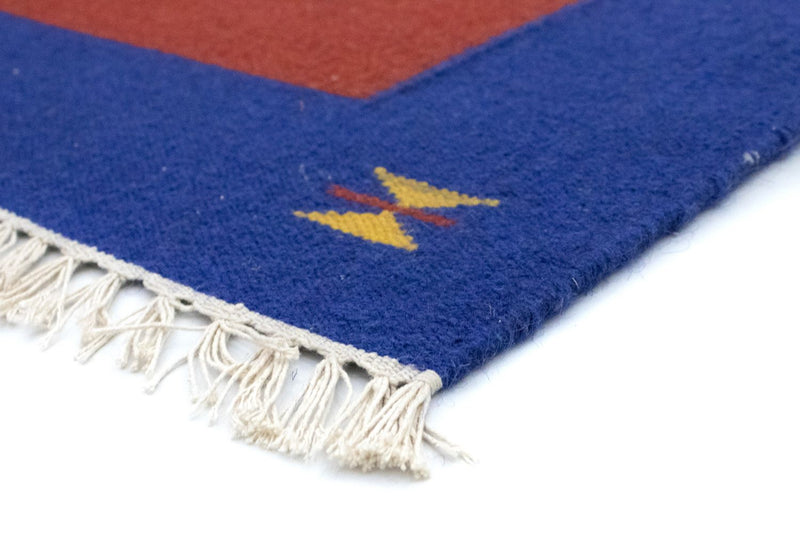 Tapis Kelim - Tendance - 180 x 120 cm - rouge