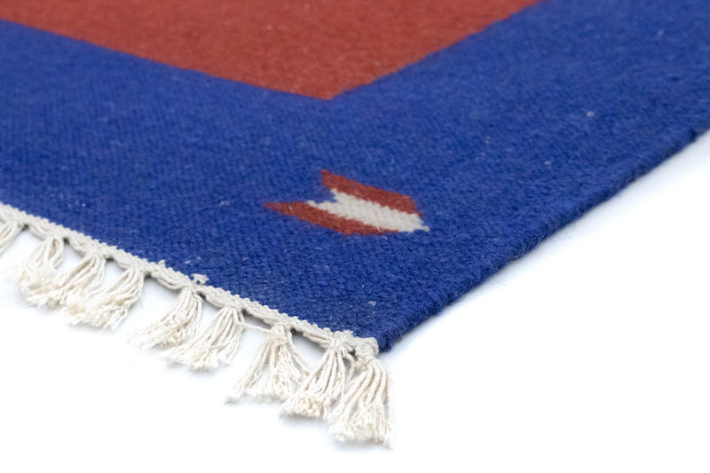 Tapis Kelim - Tendance - 180 x 120 cm - rouge