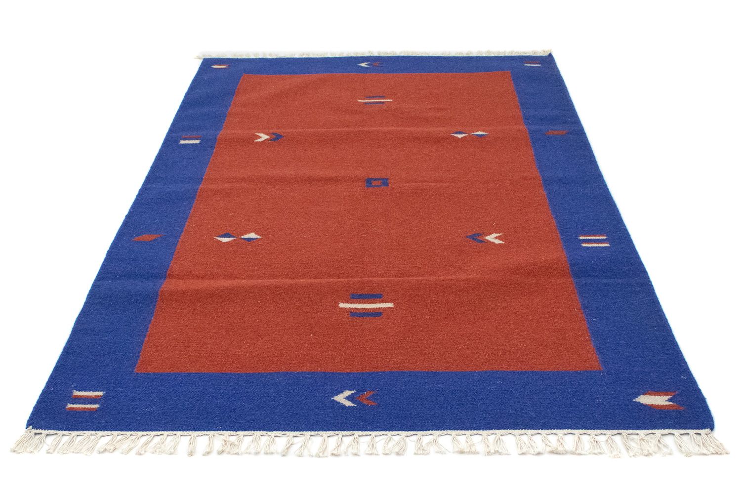 Tapis Kelim - Tendance - 180 x 120 cm - rouge