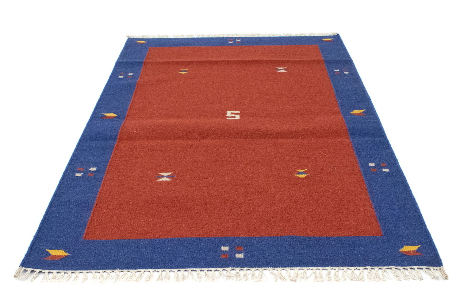 Tapis Kelim - Tendance - 180 x 120 cm - rouge