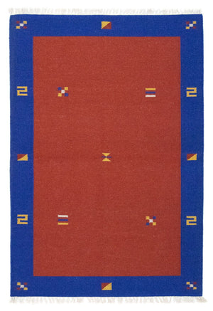 Tapis Kelim - Tendance - 180 x 120 cm - rouge