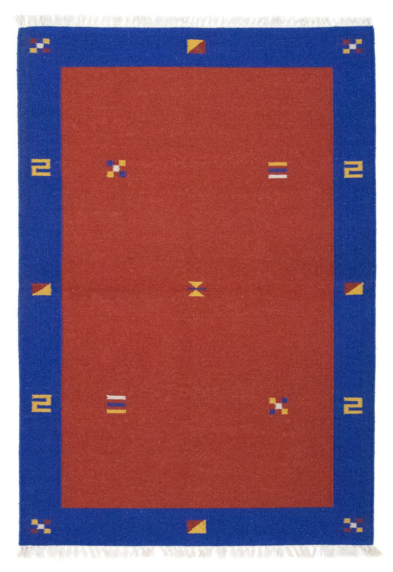Tapis Kelim - Tendance - 180 x 120 cm - rouge