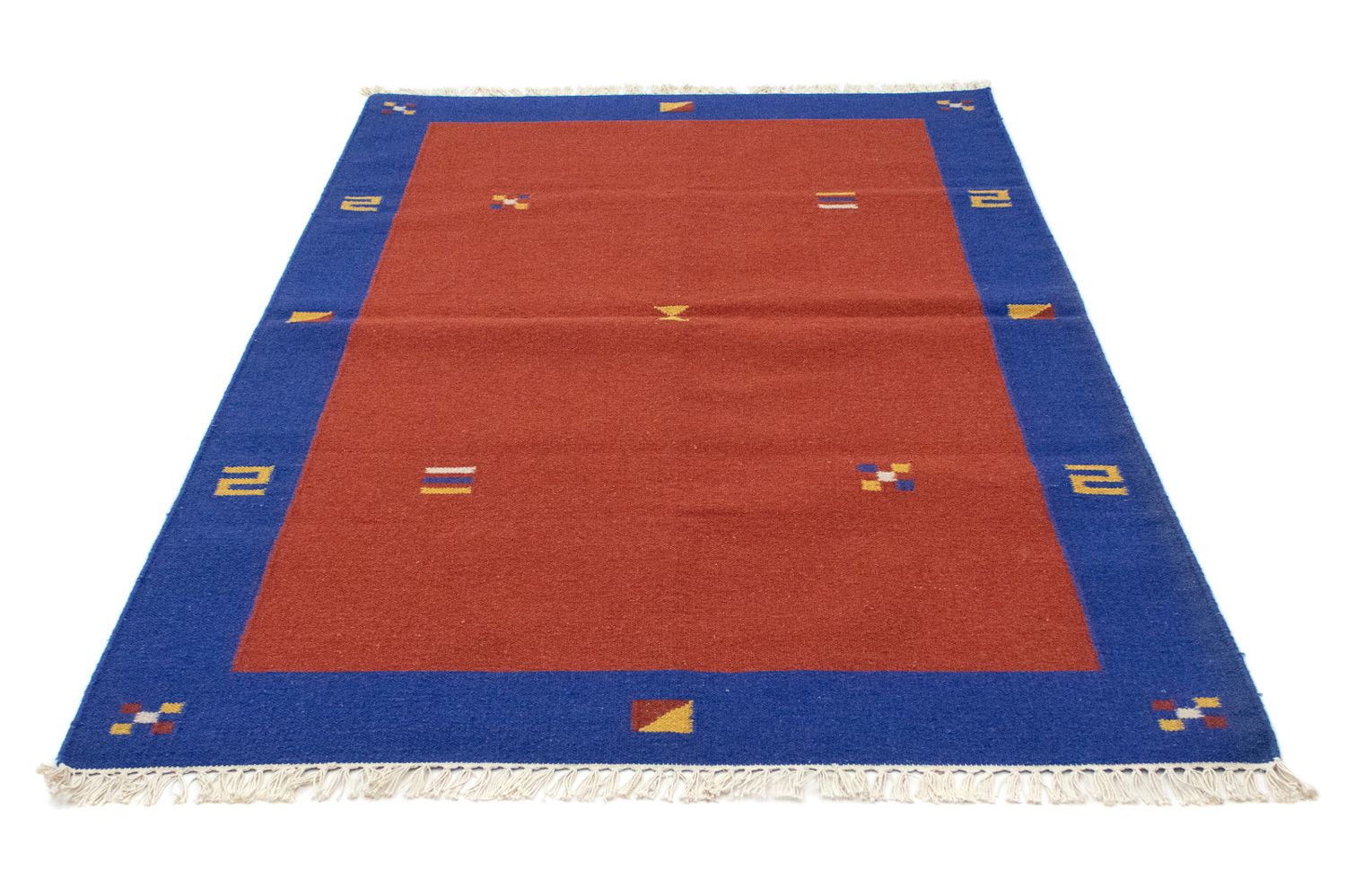 Tapis Kelim - Tendance - 180 x 120 cm - rouge