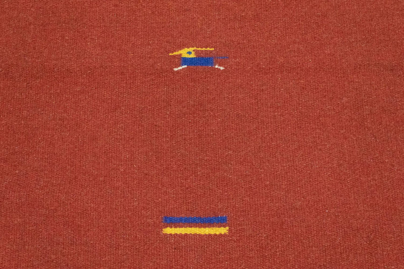 Tapis Kelim - Tendance - 180 x 120 cm - rouge
